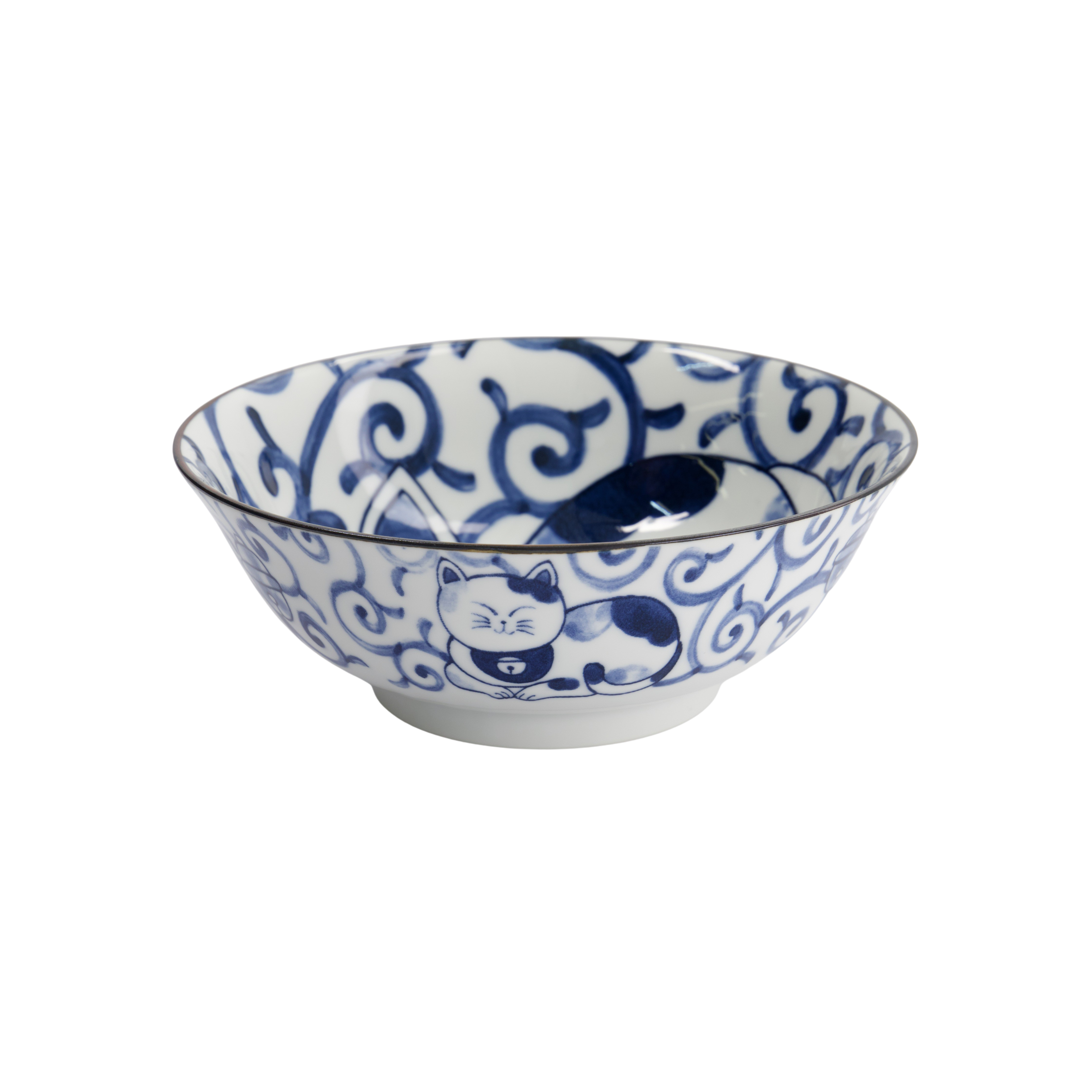 Cat Neko Kawaii ramenskål - Ø19,7 cm